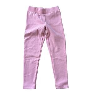 Old Navy Kids Sherpa-Lined Leggings Light Pink Small